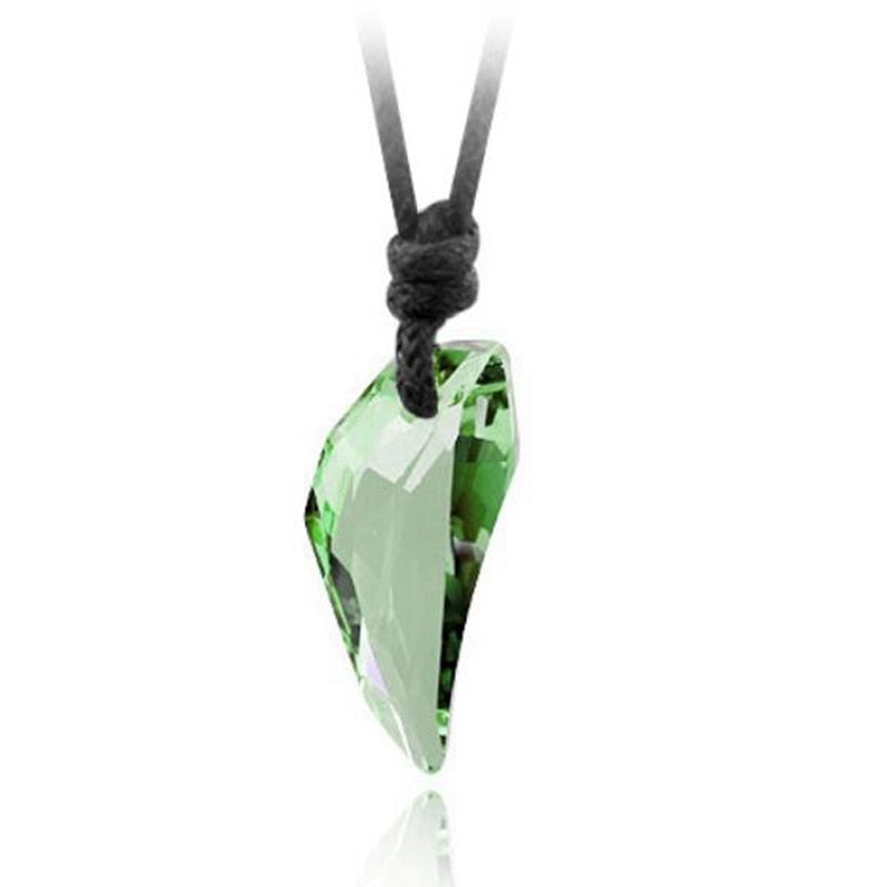 Wholesale Spike AAA Zircon Crystal Korean Fashion Simple Charm Elegant Black White Red Select Women Bride Necklace NE02