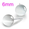 Wholesale Sweet fashion girl charming boy 1pair cat's eye stone Prevent allergies 925 Sterling silver Stud earrings YS06