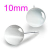 Wholesale Sweet fashion girl charming boy 1pair cat's eye stone Prevent allergies 925 Sterling silver Stud earrings YS06