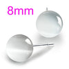 Wholesale Sweet fashion girl charming boy 1pair cat's eye stone Prevent allergies 925 Sterling silver Stud earrings YS06