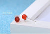 Wholesale Three Design Sweet Fashion For Woman Girl Gift Flower crown Pearl Agate 925 Sterling Silver Stud Earrings YS339