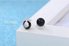 Wholesale Three Design Sweet Fashion For Woman Girl Gift Flower crown Pearl Agate 925 Sterling Silver Stud Earrings YS339
