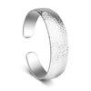 Wholesale jewelry Round Glossy Chaise Woman Child Fashion Exquisite Bangles 925 Sterling Silver Bracelet Adjustable SZ52