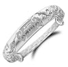 Wholesale jewelry round woman fashion star lucky bead 925 Sterling Silver adjustable Bangles SZ03