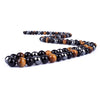 Obsidian Hematite Tiger Eye Beaded Necklaces Men  Natural Onyxs Necklaces Women for Magnetic Health Protection Jewelry
