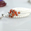 Obsidian Red Blue White Agate Garnet Multi-Circle 108 Buddha Bracelet Wholesale Men And Women Models Bracelet Crystal Jewelry