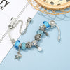 Ocean Series Shell Pearl Beads Brand Bracelet With Starfish Pendant DIY Snake Chain Charm Bracelets For Women Men Jewelry Gift