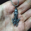 Octopus Sea Monster Pendant Necklace Cthulhu Mythos Men's Necklace Pure Tin Anti-oxidation Jewelry 2022 Trend