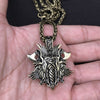 Odin Axe And Raven Men Jewelry Norse Cross Helena Rosova Viking Necklace Wiccan Pagan Amulet Jewlery