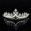 Olaru Extendy Different Baroque Crystal Bride Crown Tiara Woman Rhinestone Luxury Wedding Jewelry Headband Hair Accessories SALE