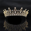 Olaru Extendy Different Baroque Crystal Bride Crown Tiara Woman Rhinestone Luxury Wedding Jewelry Headband Hair Accessories SALE