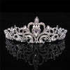 Olaru Extendy Different Baroque Crystal Bride Crown Tiara Woman Rhinestone Luxury Wedding Jewelry Headband Hair Accessories SALE