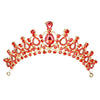 Olaru Extendy Different Baroque Crystal Bride Crown Tiara Woman Rhinestone Luxury Wedding Jewelry Headband Hair Accessories SALE