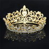 Olaru Extendy Different Baroque Crystal Bride Crown Tiara Woman Rhinestone Luxury Wedding Jewelry Headband Hair Accessories SALE