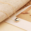 Fashion jewelry Heart Choker Necklace for woman new simple summer Luxury Collar necklace Jewelry Accessories  s