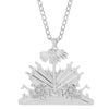 One Piece Haiti Pendant and Necklace for Men Women Chain Necklace Gold Silver Color Jewelry Gifts of Haiti Ayiti Jewellery