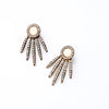 Online Shopping India Unique Knock-down Statement Earrings New Design Stud Earrings Wholesale Cluster Jewelry