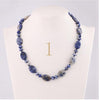 Onyx Amber Opal Black agate Vintage Necklace Set Crystal Power Natural Stone Chain Charm Reiki Men Statement Fine Choker Jewelry