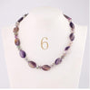 Onyx Amber Opal Black agate Vintage Necklace Set Crystal Power Natural Stone Chain Charm Reiki Men Statement Fine Choker Jewelry