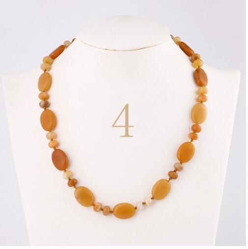 Onyx Amber Opal Black agate Vintage Necklace Set Crystal Power Natural Stone Chain Charm Reiki Men Statement Fine Choker Jewelry