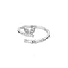 Opal Rings For Women Stainless Steel Gold Color Moonstone Ring 2023 Trend Wedding Band Couple Aesthetic Jewelry Anillos Mujer