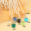 Open Love Pearl Vintage Necklace Women's Letter Item Clavicle Chain necklaces for women  pearl necklace