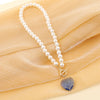 Open Love Pearl Vintage Necklace Women's Letter Item Clavicle Chain necklaces for women  pearl necklace