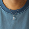 Openable Water Drop Heart Steel Chain Keepsake Essential Oil Pendant Memorial Jewelry Perfume Jewellery Glaze Vial Necklace