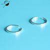 Opening Rings 925 Sterling Silver New 2020 Elegant Simple Female Silver Unique Ring Couple Birthd Girlfriend Gift Rings Women