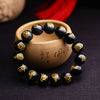 Opening The Light Natural Black Yao Patron Saint Bracelet Chinese Zodiac Mascot Men And Women Basis The Life Of Buddha 10mm Bead