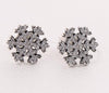 Oriental Snowflake earing fashion accessories silver 925 stud earrings for women 925 sterling silver fine jewelry earring brinco