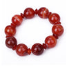 Original 3 Agate Handmade Stretch Crystal beads Bracelet Irregular Natural Stone Charm with Elastic Women Reiki Healing Crystal