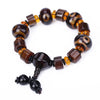 Original 3 Agate Handmade Stretch Crystal beads Bracelet Irregular Natural Stone Charm with Elastic Women Reiki Healing Crystal