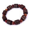 Original 3 Agate Handmade Stretch Crystal beads Bracelet Irregular Natural Stone Charm with Elastic Women Reiki Healing Crystal
