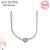 Original 925 Sterling Silver pan Necklace Clasp Snake Chain Necklace Fit Bead Charms For Women Jewelry
