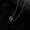 Original Brand Necklace  Thin Waist Ceramic 100%925 Sterling Silver Necklace For Women   Jewelry  Gift