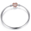 Original European Handmake Jewelry Charm Bracelets&amp;Bangles Fit Gold,Silver Color Big Hole Bead Brand Bracelet Jewelry Pulseira