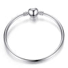 Original European Handmake Jewelry Charm Bracelets&amp;Bangles Fit Gold,Silver Color Big Hole Bead Brand Bracelet Jewelry Pulseira