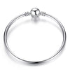 Original European Handmake Jewelry Charm Bracelets&amp;Bangles Fit Gold,Silver Color Big Hole Bead Brand Bracelet Jewelry Pulseira