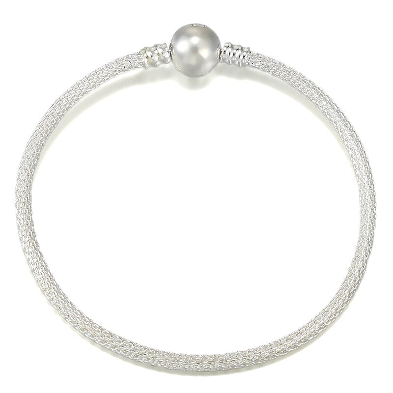 Original European Handmake Jewelry Charm Bracelets&amp;Bangles Fit Gold,Silver Color Big Hole Bead Brand Bracelet Jewelry Pulseira