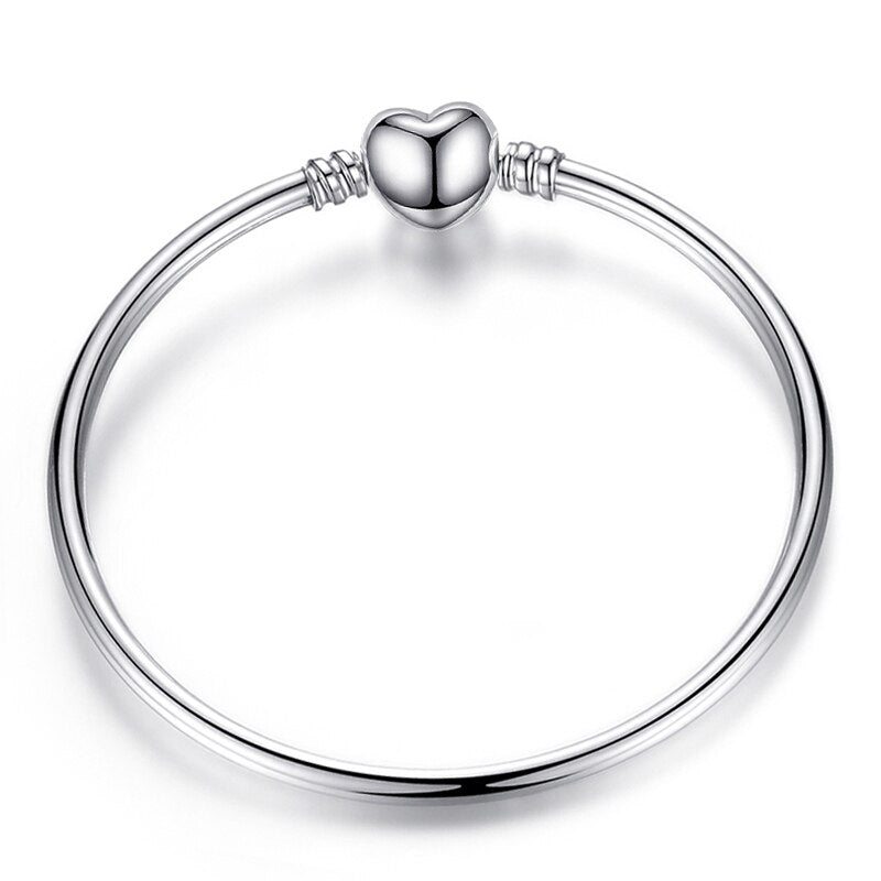Original European Handmake Jewelry Charm Bracelets&amp;Bangles Fit Gold,Silver Color Big Hole Bead Brand Bracelet Jewelry Pulseira