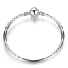 Original European Handmake Jewelry Charm Bracelets&amp;Bangles Fit Gold,Silver Color Big Hole Bead Brand Bracelet Jewelry Pulseira