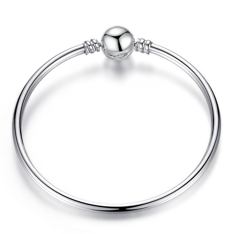 Original European Handmake Jewelry Charm Bracelets&amp;Bangles Fit Gold,Silver Color Big Hole Bead Brand Bracelet Jewelry Pulseira