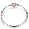 Original European Handmake Jewelry Charm Bracelets&amp;Bangles Fit Gold,Silver Color Big Hole Bead Brand Bracelet Jewelry Pulseira
