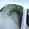 Original Handmade Blown Green Bubbles Choker Necklace For Women 2021 Unique Chic Bubbles Short Chain Necklace Femme Bjioux