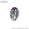 Original New Rings 100% 925 Sterling Silver Jewelry Regal Dazzling Beauty Ring, Purple CZ Fine Jewelry for Women Gift PFR182