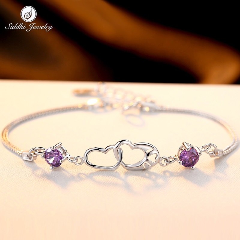 Original 925 Sterling Silver Bracelet Ball Chain Bangle Wedding Love Fine Jewelry Wristband Elegant Bracelets for Women