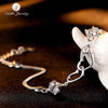 Original 925 Sterling Silver Bracelet Ball Chain Bangle Wedding Love Fine Jewelry Wristband Elegant Bracelets for Women