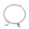 Original TIFF Sterling Silver 925 High Quality Charm Bracelet Engraved Inscription FOR Woman Original Model Production