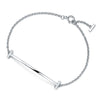 Original TIFF Sterling Silver 925 High Quality Charm Bracelet Engraved Inscription FOR Woman Original Model Production